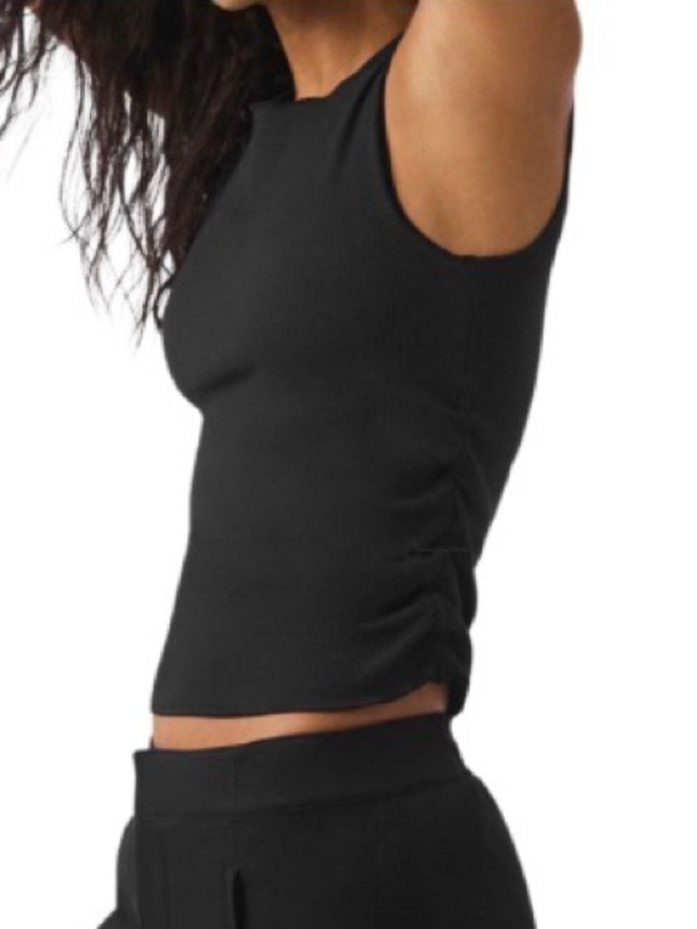 ALO Yoga Black tank still on website - Picture 3 of 6